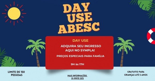 Imagem do evento DAY USE ABESC