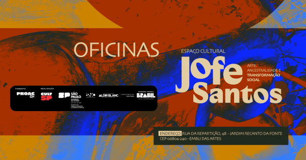 Imagem do evento Oficinas - Espaço Cultural Jofe Santos