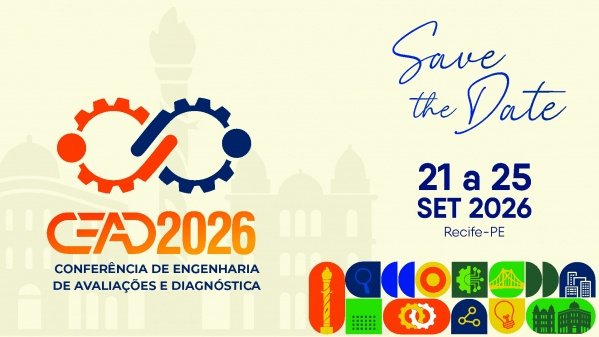 Imagem do evento CEAD 2026 - CONFERÊNCIA DE ENGENHARIA DE AVALIAÇÕES E DIAGNÓSTICA