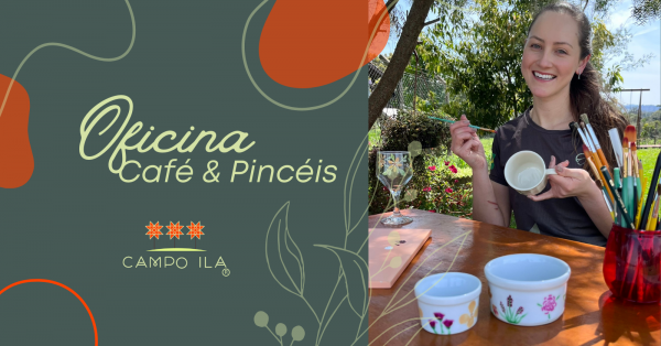 Imagem do evento Oficina Café & Pinceis - Campo Ila