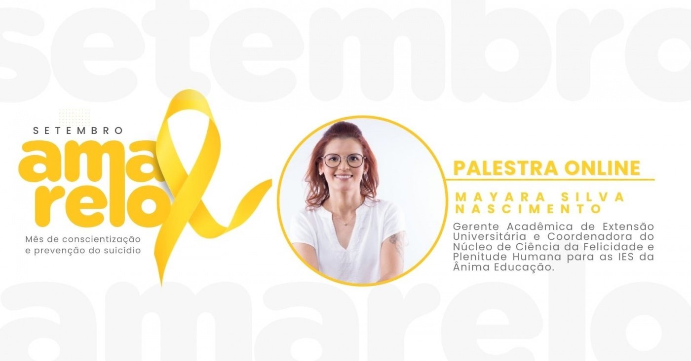 Palestra Online - Setembro Amarelo - online - Sympla