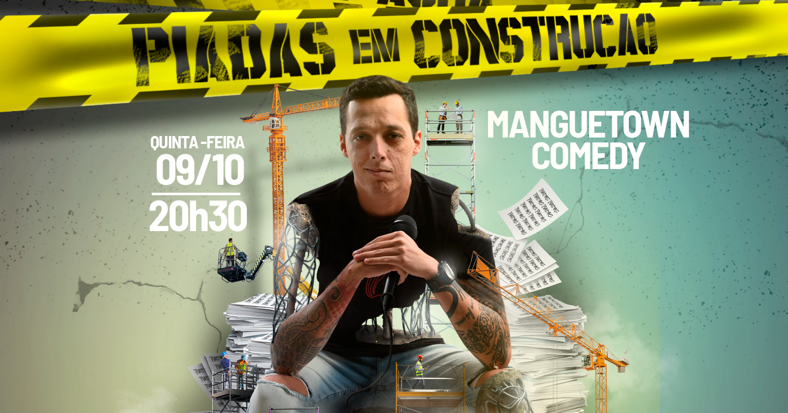 NIL AGRA – Piadas em Construção (novo solo)