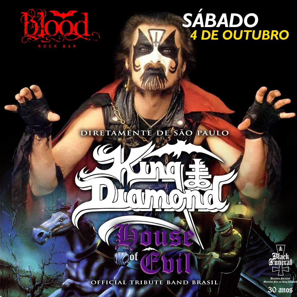 King Diamond Cover (SP) em Curitiba