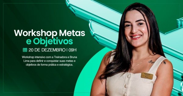 Imagem do evento WORKSHOP METAS E OBJETIVOS