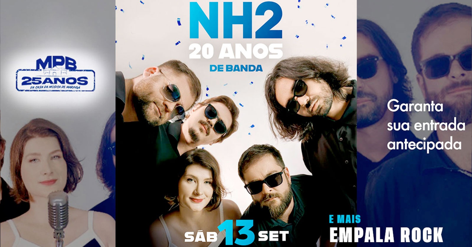 NH2 - Aniversário de 20 anos + Empala Rock (abertura)