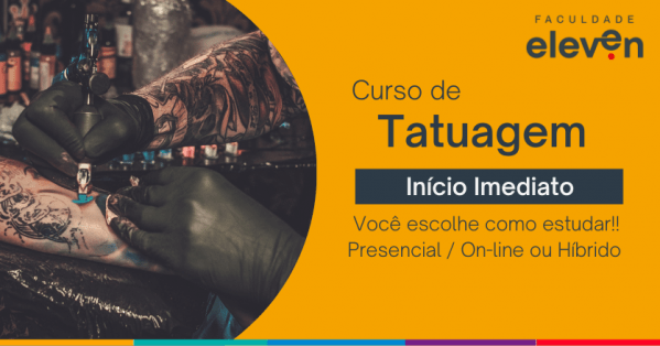 Imagem do evento Curso de Tatuagem Profissional  Faculdade Eleven