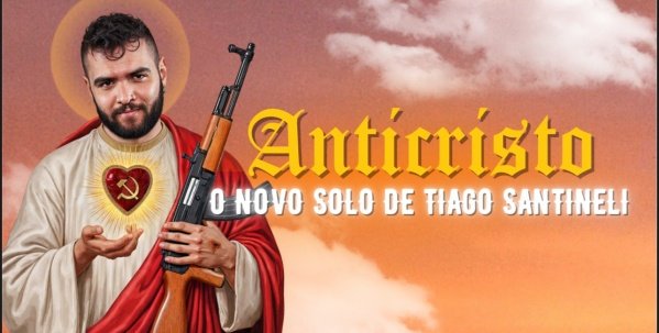 Imagem do evento Tiago Santineli em "ANTICRISTO" - LORENA -SP *Nova data 30/01*