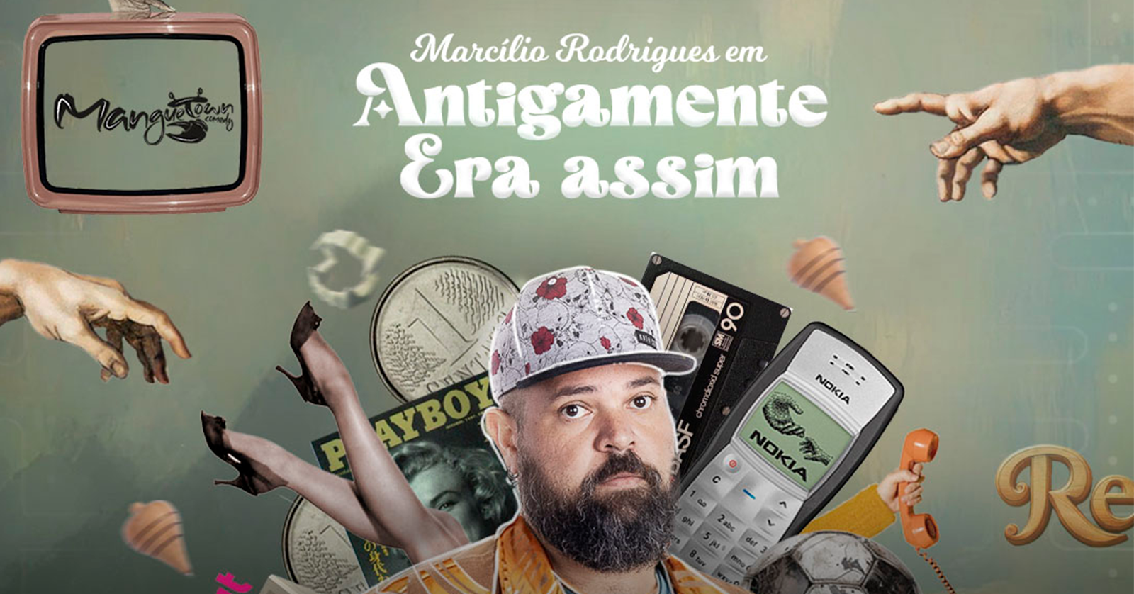 Marcílio Rodrigues em “ANTIGAMENTE ERA ASSIM” (stand-up comedy)
