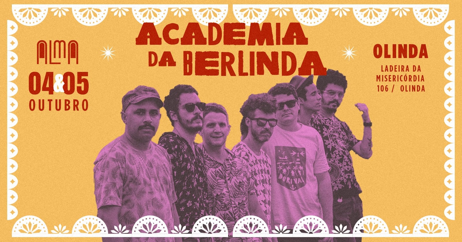 Academia da berlinda 05/10 Alma Arte Café Olinda