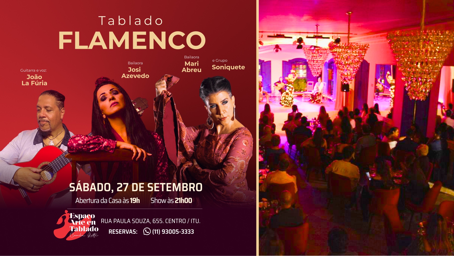 Tablado Flamenco no Espaço Arte en Tablado