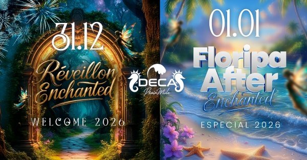 Imagem do evento RÉVEILLON 2026 + FLORIPA AFTER: ENCANTADO