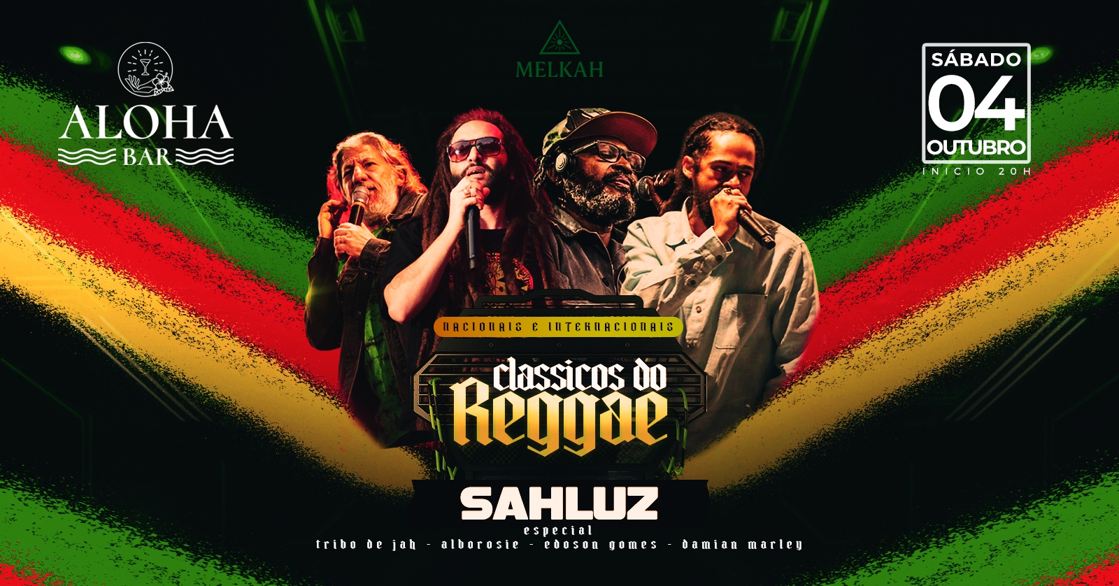 Especial TRIBO DE JAH - ALBOROSIE - EDSON GOMES - DAMIAN MARLEY
