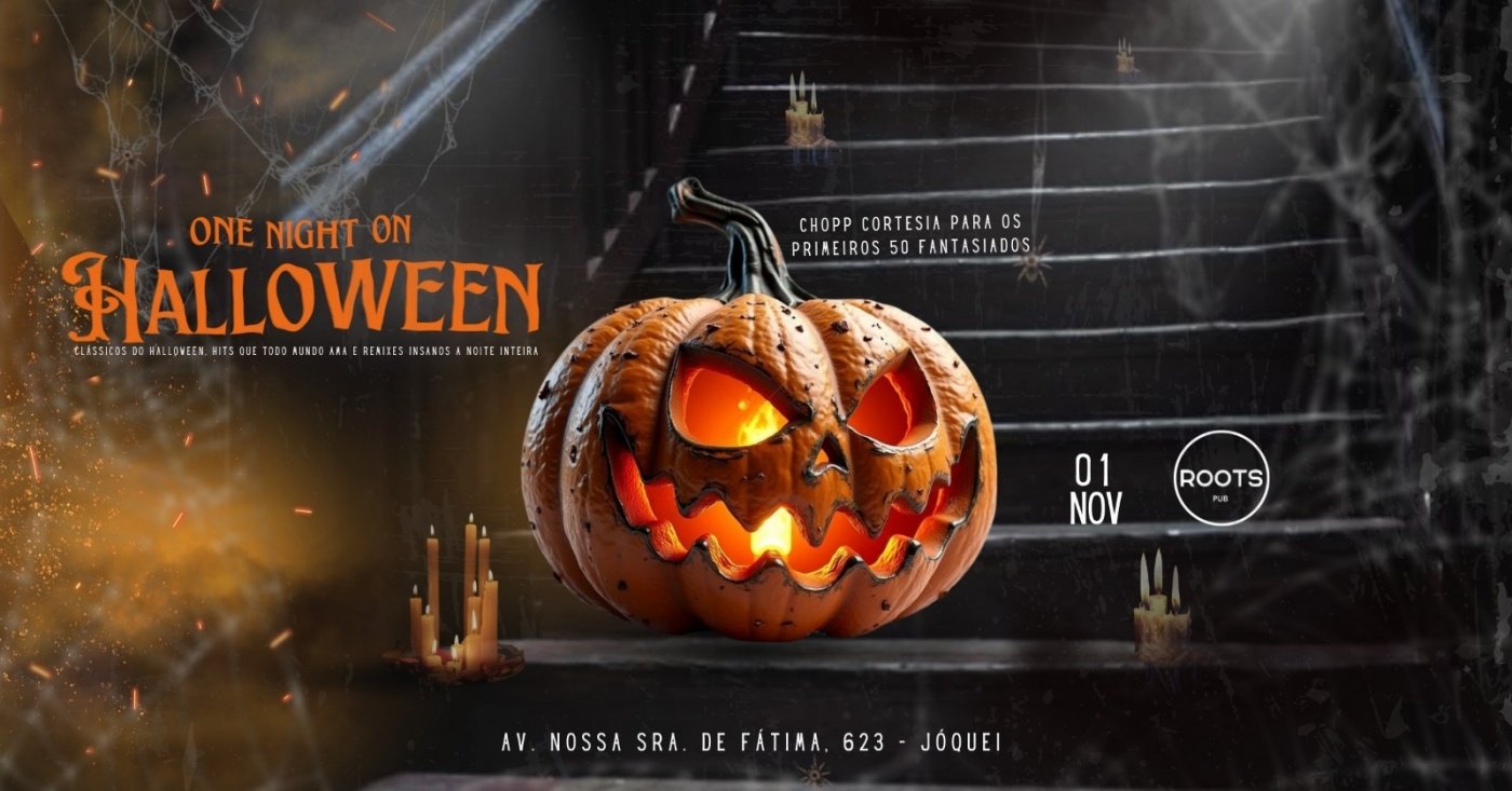 ONE NIGHT ON HALLOWEEN em Teresina - Sympla