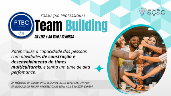 Imagem do evento Treinamento Team Building Online | PTBC - AIB | 25ª turma