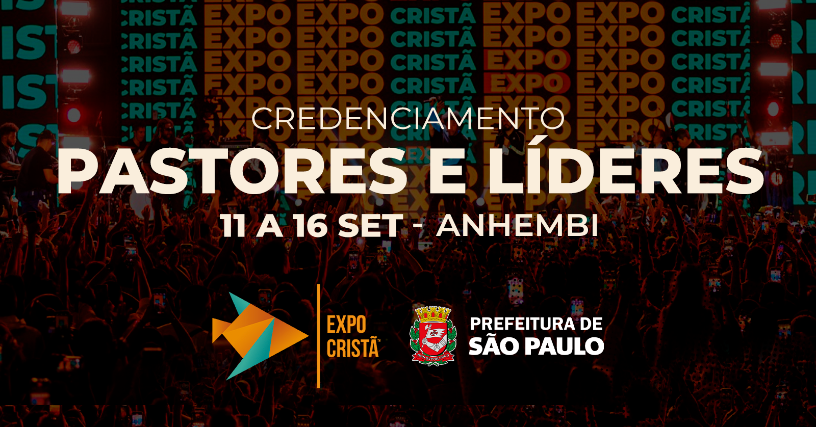 CREDENCIAMENTO PARA PASTORES E LÍDERES - SÃO PAULO