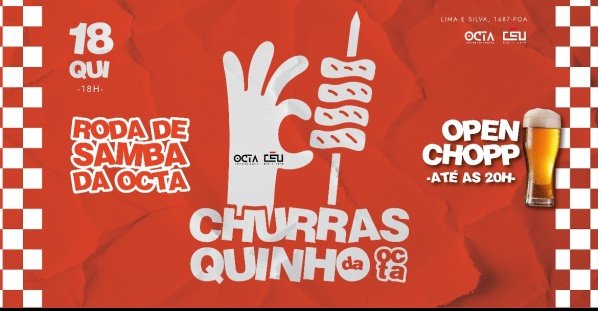 Imagem do evento Roda de Samba da Octa no Céu - 18.09.2025
