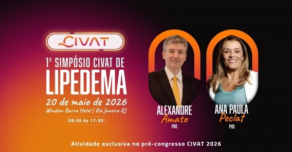 Imagem do evento Curso Pré Congresso CIVAT - 1º Simpósio CIVAT de Lipedema