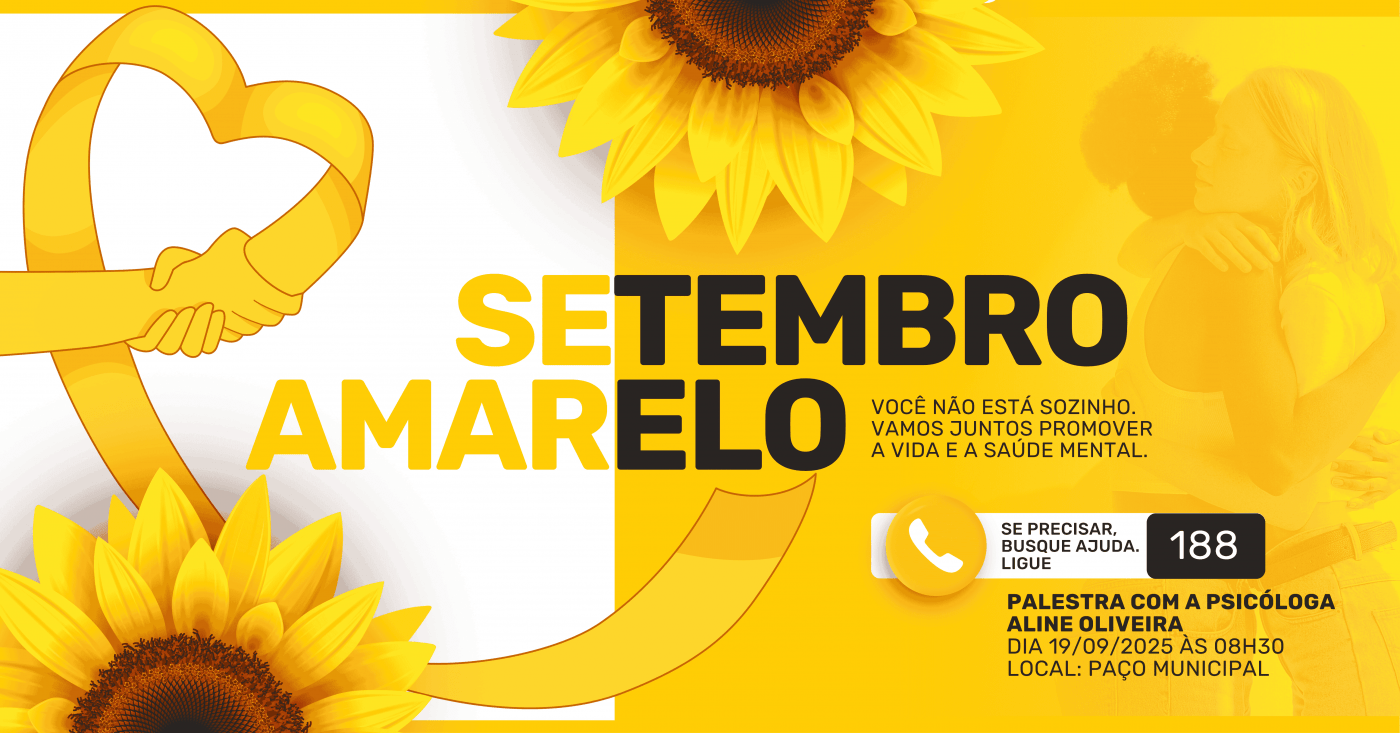 Setembro Amarelo - Prevenção ao Suicídio em Rio Verde - Sympla