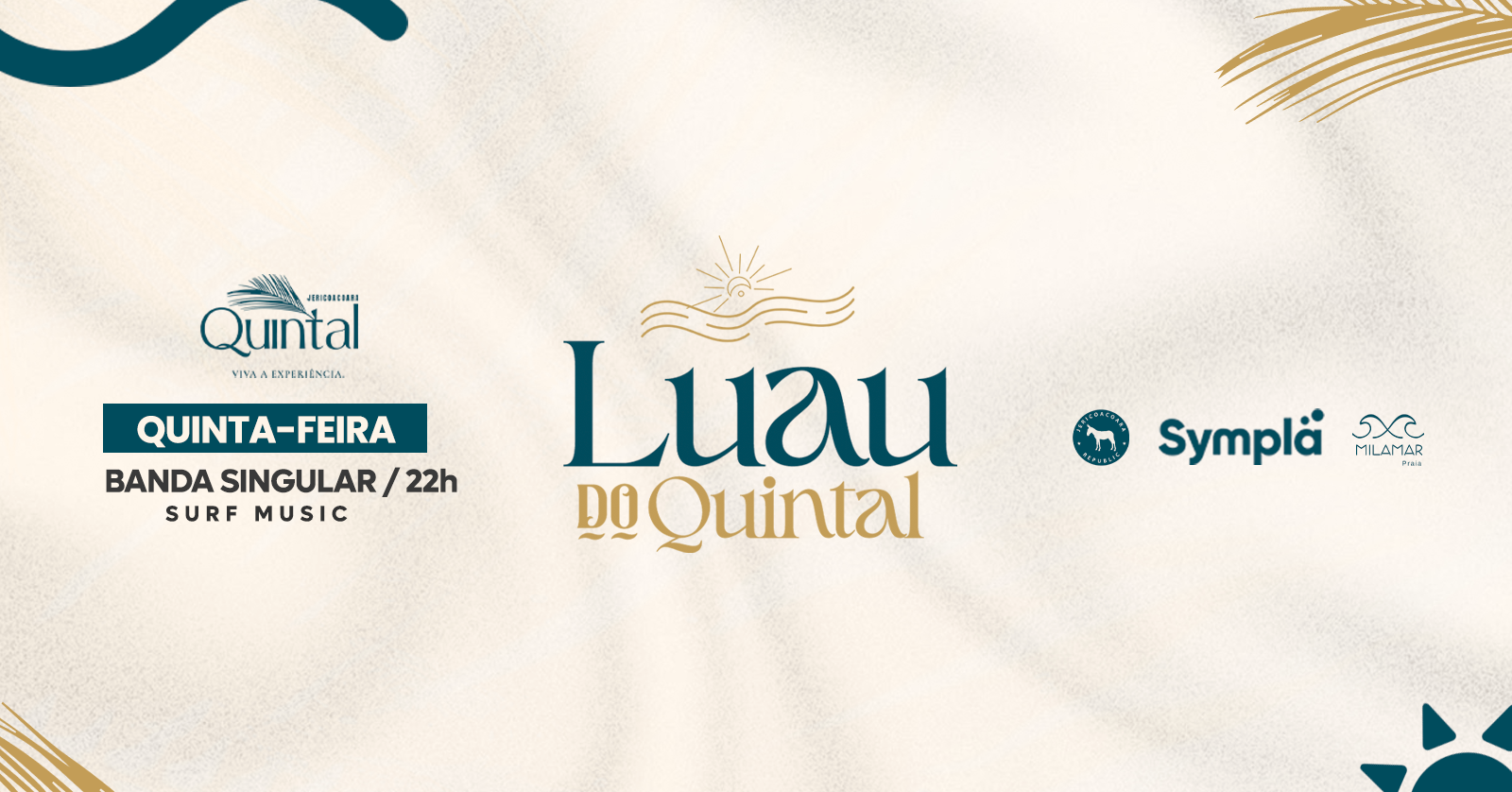 QUINTA - LUAU DO QUINTAL - Jijoca de Jericoacoara, CE