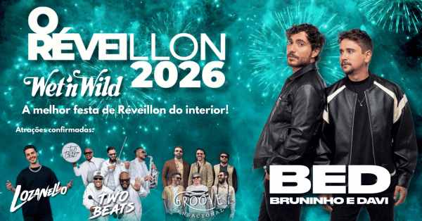 Imagem do evento O RÉVEILLON 2026 | WET'N WILD
