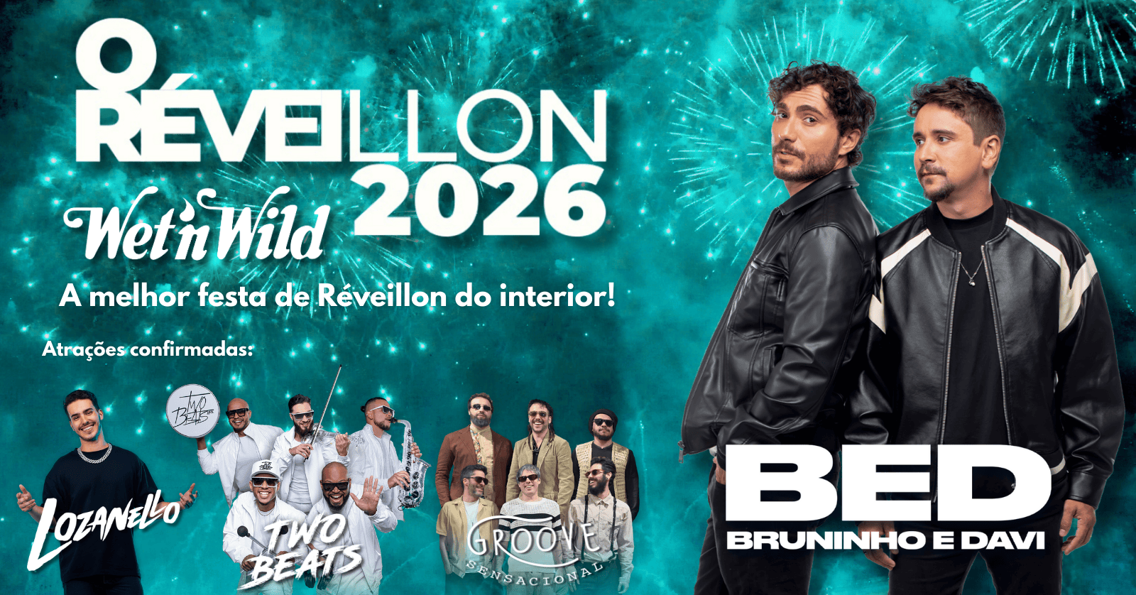 O Réveillon 2026 | Wet'n Wild em Itupeva