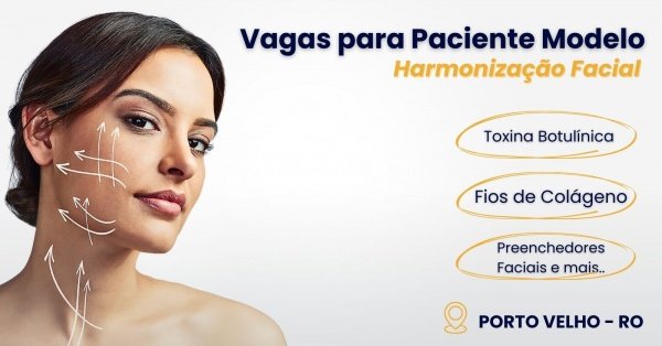 Imagem do evento Vagas para Paciente Modelo Harmonização Facial