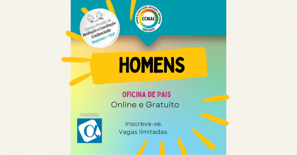 Imagem do evento 1ª Oficina Consciente para Pais - ed. 2026