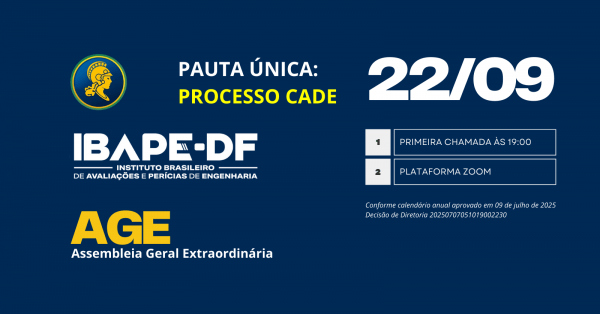 Assembleia Geral do IBAPE-DF (002) CADE