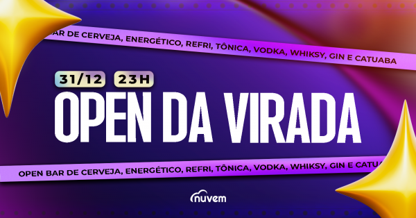 Imagem do evento OPEN BAR da Virada - 31/12