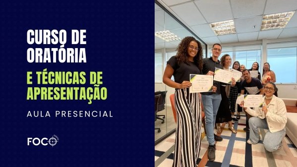 Imagem do evento Curso de Oratória e Técnicas de Apresentação (Cópia)