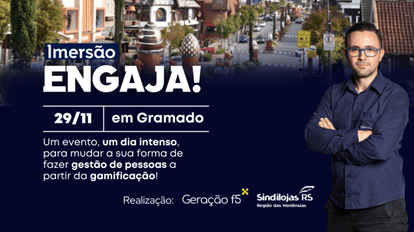 Imagem do evento 5ª Edição da Imersão ENGAJA! em Gramado - 14/03/2026