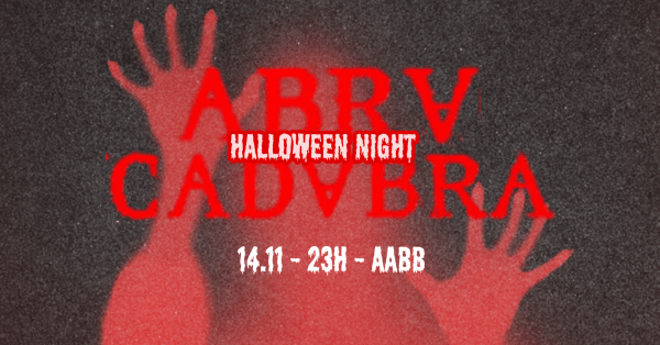 Imagem do evento ABRCADABRA The Halloween Night