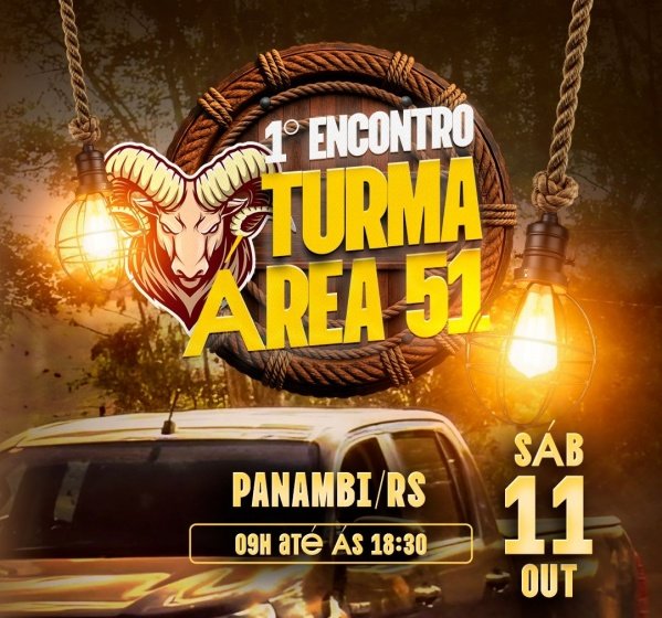 Imagem do evento ENCONTRO DAS 4X4 - OS GURIS DA 51