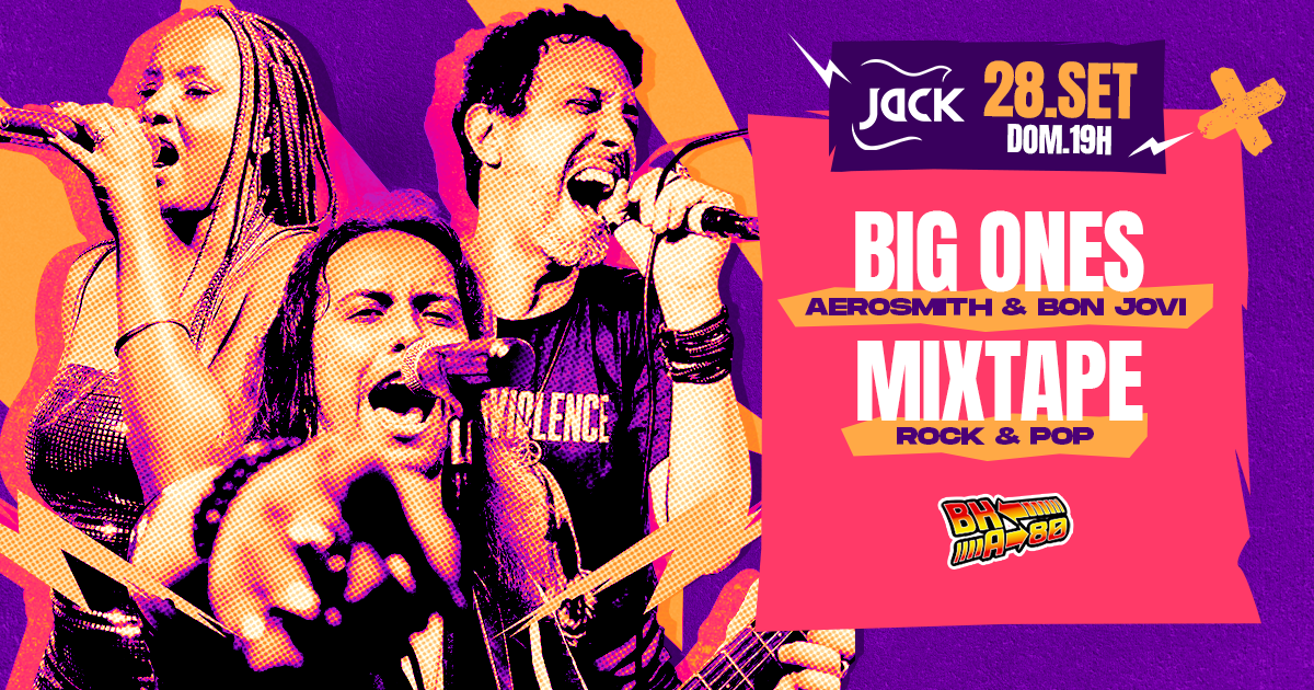 DOMINGO JACK! BIG ONES (AEROSMITH & BON JOVI) + MIXTAPE (ROCK & POP)