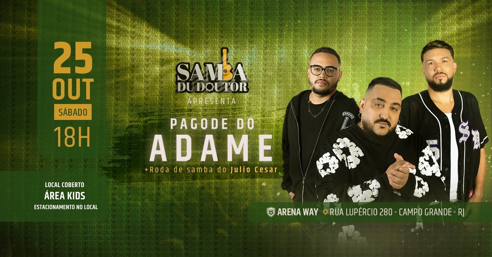 Samba Du Doutor - Pagode do Adame em Rio de Janeiro