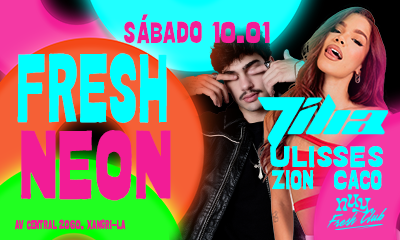 Imagem do evento NUY | FRESH NEON com TÍLIA + ULISSES |10 DE JANEIRO - SÁBADO