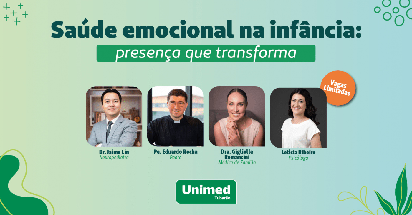 Saúde emocional na infância: presença que transforma em Tubarão - Sympla