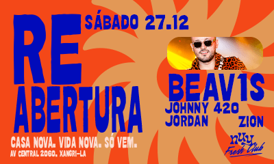 Imagem do evento NUY | ReABERTURA | 27 DE DEZEMBRO - SÁBADO