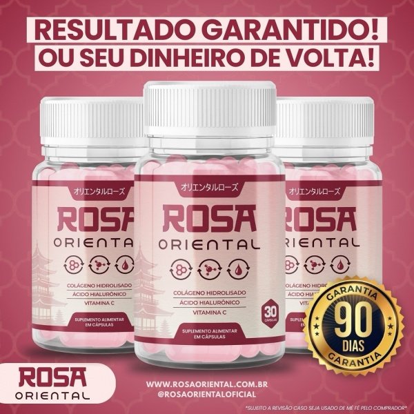 Imagem do evento Rosa Oriental em Cápsulas É Bom? Onde Compra? Qual o Valor? Veja no Site Oficial
