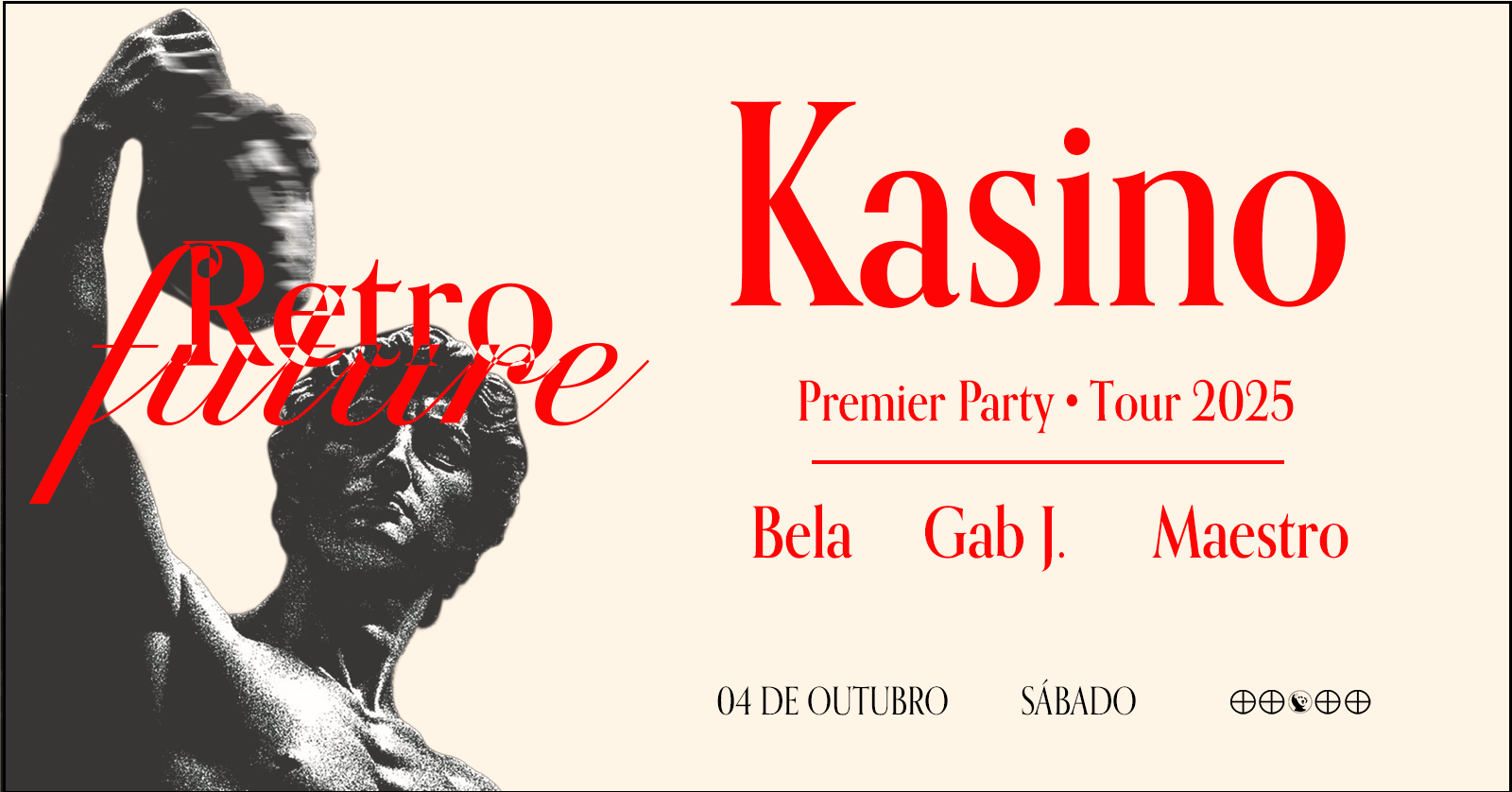 Retrofuture Apresenta Kasino em São Paulo