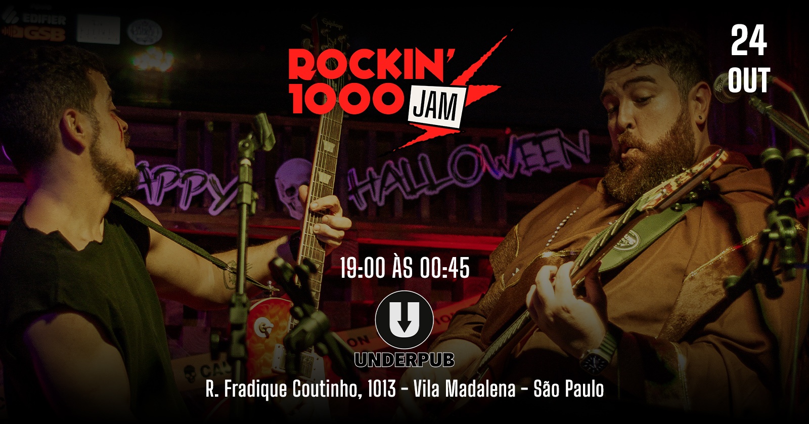 Rockin'1000 Rock Jam -Haloween no Under Rock -24-10