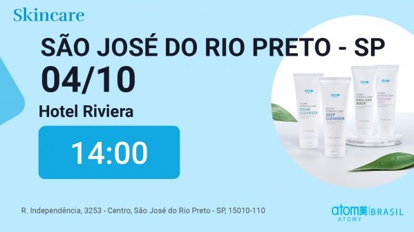 Imagem do evento Skincare com produtos Coreanos - São José do Rio Preto / SP