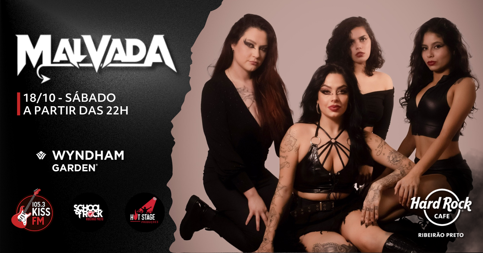 Malvada – Live at Hard Rock Cafe