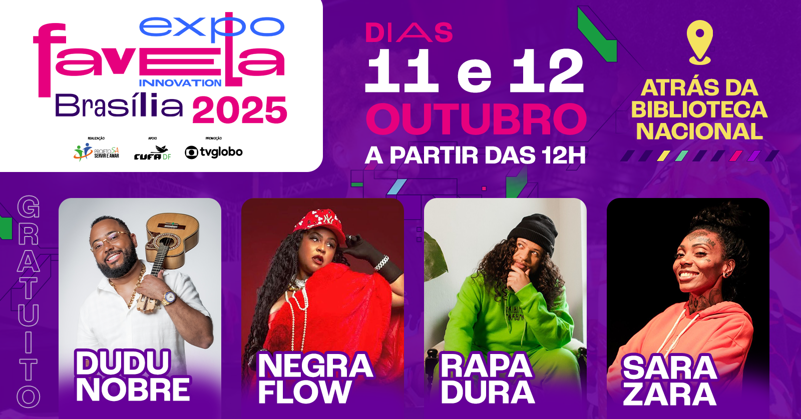 Expo Favela Innovation Brasília 2025 em Brasília - Sympla