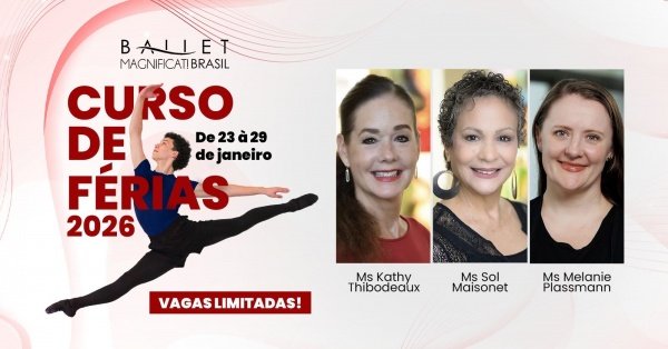 Imagem do evento Curso de Férias 2026 "MARAVILHADO" - Ballet Magnificat! Brasil