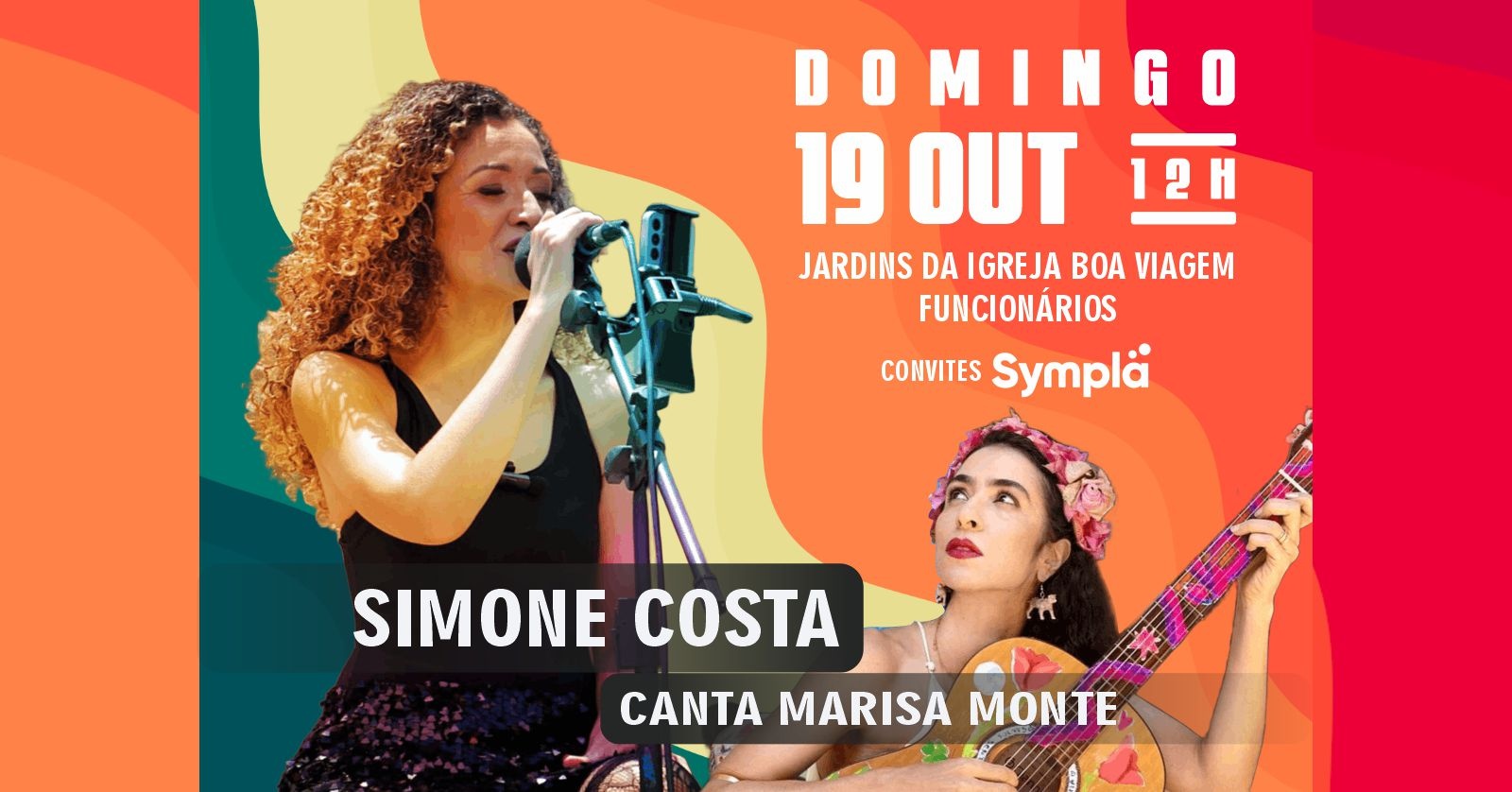 Feira da Boa Viagem - Nos Jardins da Igreja Boa Viagem Simone Costa canta Marisa Monte