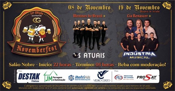 Imagem do evento 33ª Novemberfest