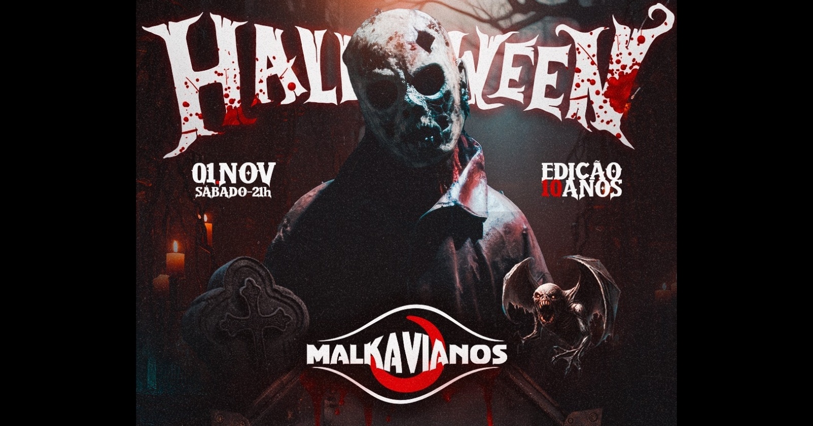 Halloween Malkavianos 10° Edição