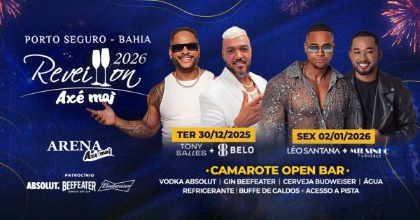 Imagem do evento Reveillon Axé Moi 2026
