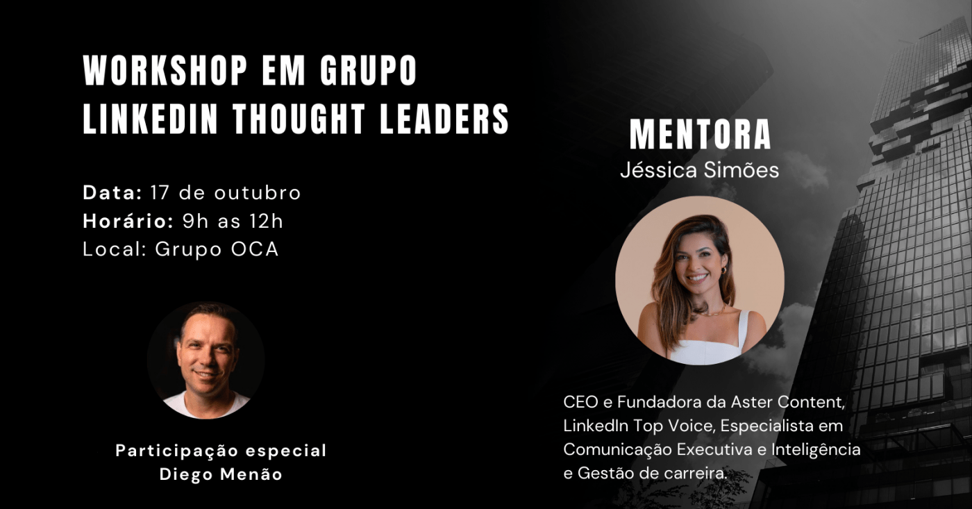Workshop em Grupo LinkedIn Thought Leaders | Presencial Londrina em ...